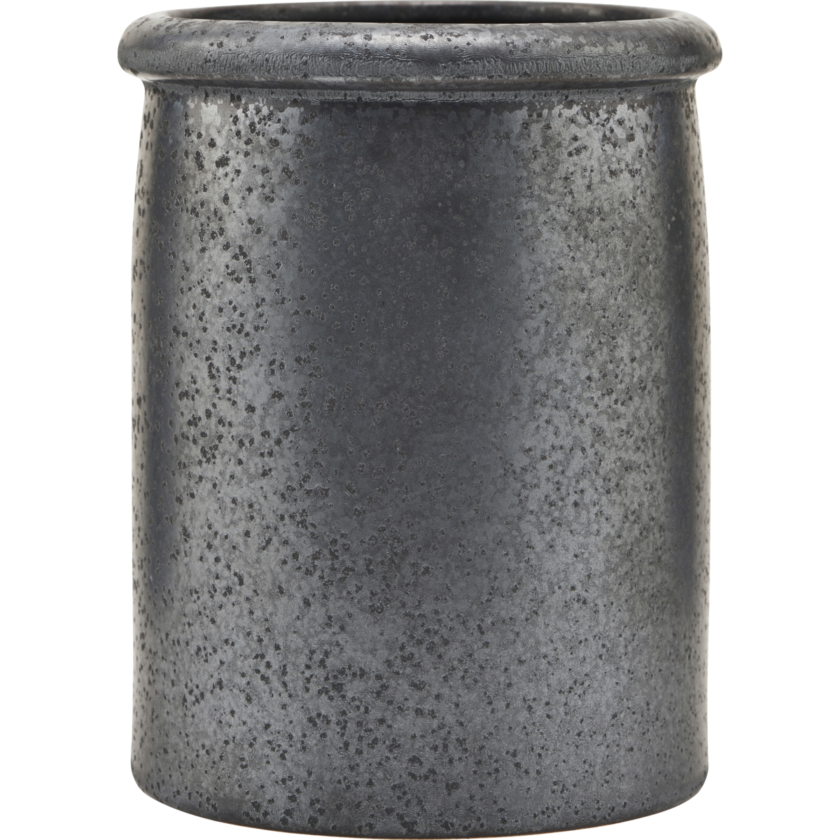 Krukke, HDPion, Sort;Brun - Black/Brown / Stoneware / h: 15 cm, dia: 11.5 cm Krukke, HDPion, Sort;Brun - Black/Brown / Stoneware / h: 15 cm, dia: 11.5 cm