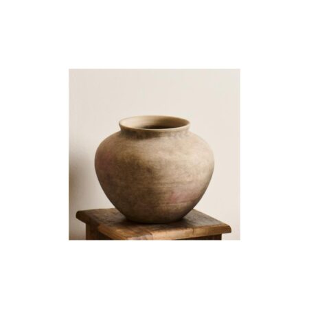 Krukke buttet terracotta "Minerva" - åbning Ø:12,5 - Ib Laursen