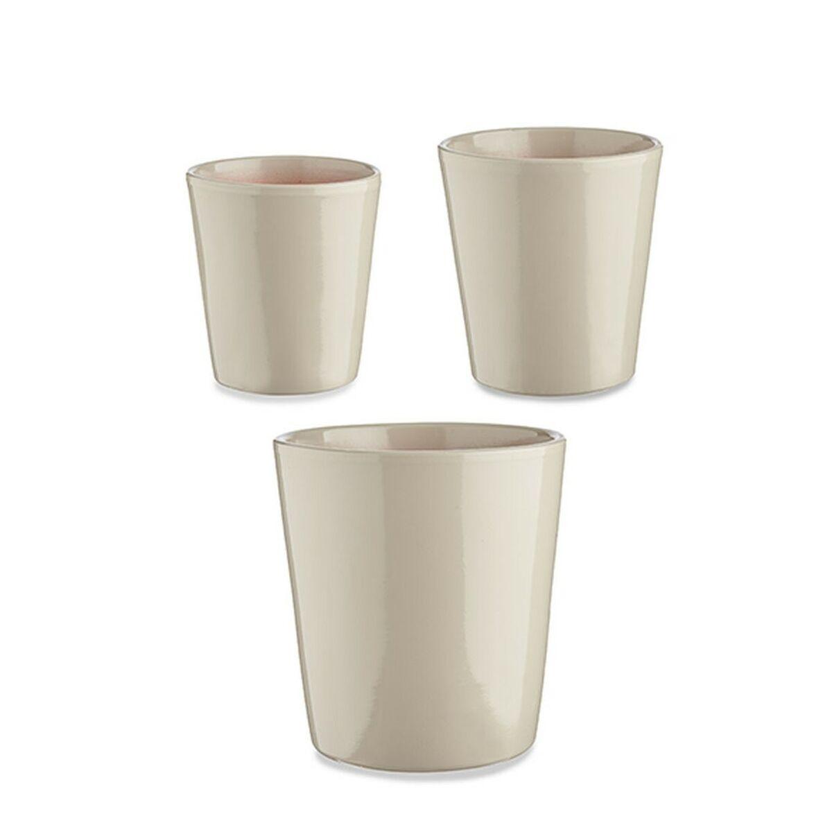 Krukker sæt Ibergarden grå ler Cónica - Ø14/Ø17/Ø22 cm - 3 dele Krukker sæt Ibergarden grå ler Cónica - Ø14/Ø17/Ø22 cm - 3 dele