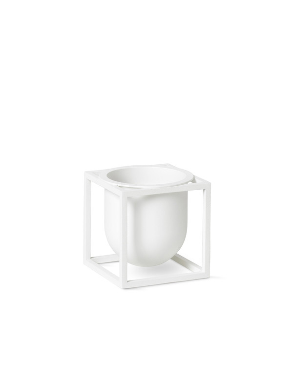 Kubus Flowerpot 10, hvid fra Audo Copenhagen Kubus Flowerpot 10, hvid fra Audo Copenhagen