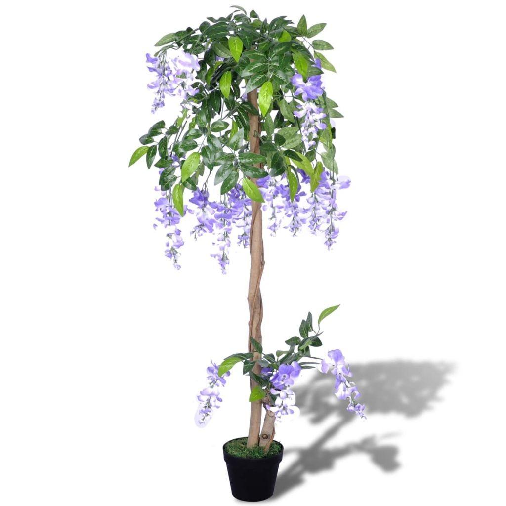 Kunstig Blåregn med Krukke 120 cm Kunstig Blåregn med Krukke 120 cm