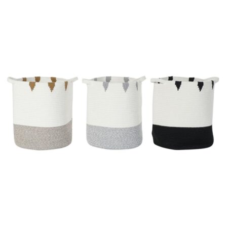 Kurv 34 x 34 x 40 cm Boho (3 Dele)