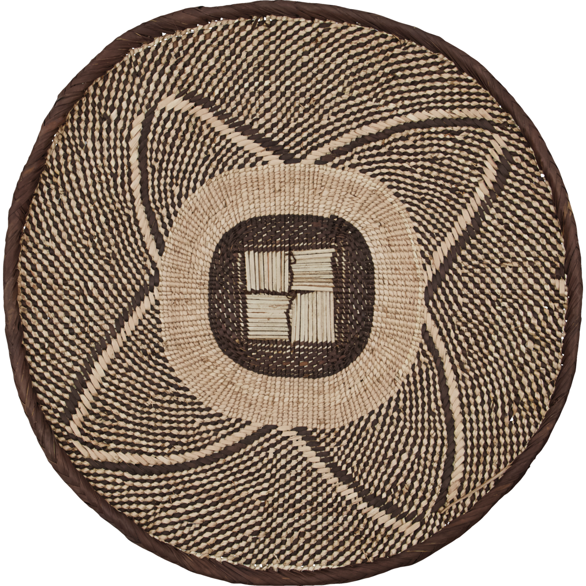 Kurv, HDTonga, Natur - dia: 38 cm Kurv, HDTonga, Natur - dia: 38 cm