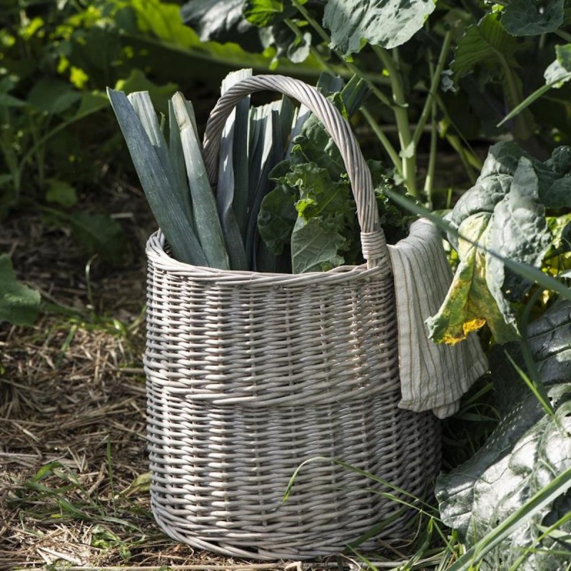 Kurv høj og rund m/ hank - Ib Laursen Kurv høj og rund m/ hank - Ib Laursen