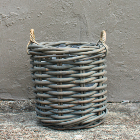 Kurv til planter | Rattan | Ø46xH45 cm