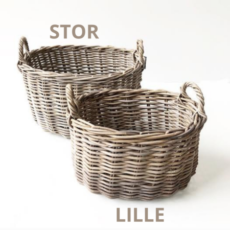 Kurve til opbevaring | Kubu rattan | Forskellige størrelser - Lille