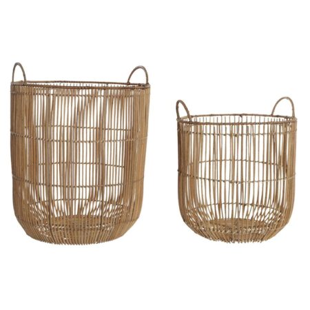 Kurvesæt Rattan (40 x 40 x 51,5 cm)