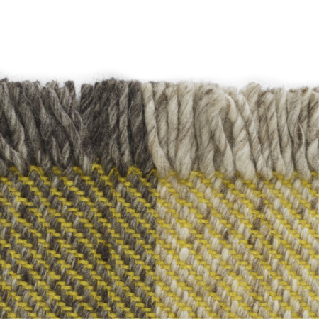 Kvadrat Fringe tæppe 0422, 180x240 cm
