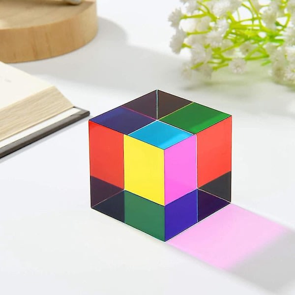 L40 Kbxlife blandet farve terning 47 mm (1,9"") terning til hjemmet eller kontoret legetøj Science Learning Cube påske prisme skrivebordslegetøj" L40 Kbxlife blandet farve terning 47 mm (1,9"") terning til hjemmet eller kontoret legetøj Science Learning Cube påske prisme skrivebordslegetøj"