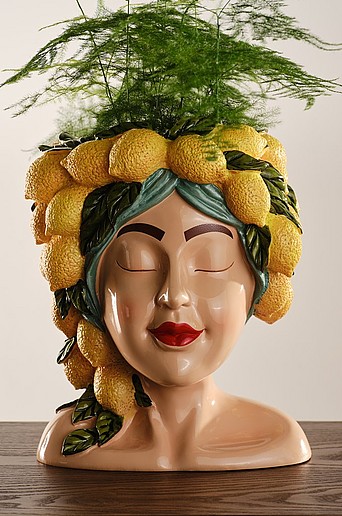 LADY LEMON vase