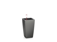 LECHUZA MINI-CUBI, Potteplante, Fritstående, Acrylonitrilbutadienstyren, Metallic, Indendørs, Splintfri, UV-resistent
