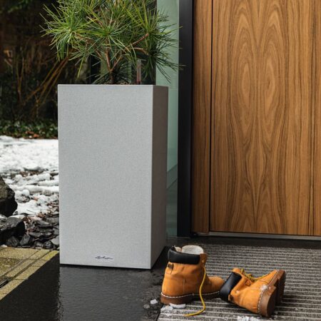 LECHUZA plantekrukke CANTO Stone 30 High ALL-IN-ONE stengrå