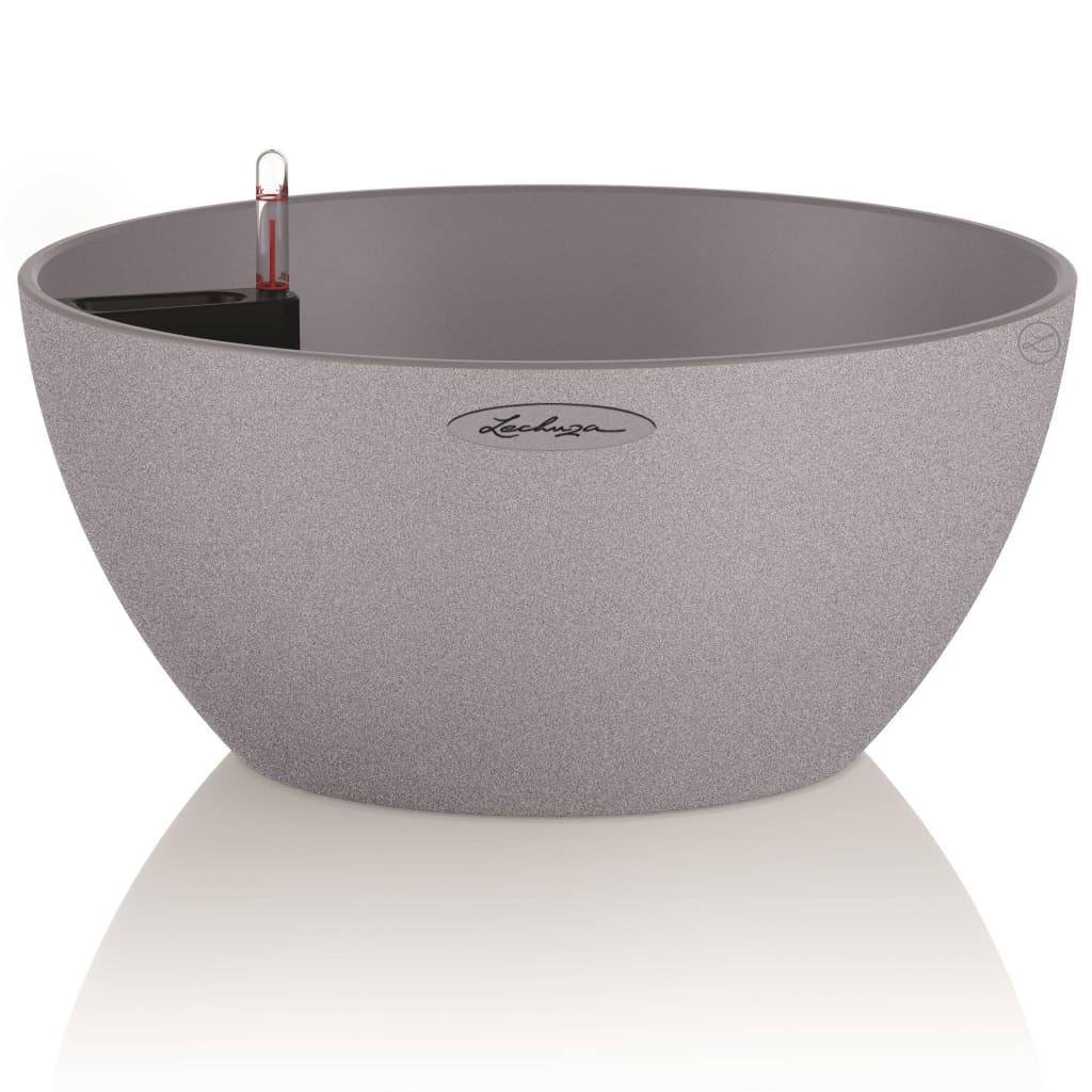 LECHUZA plantekrukke CUBETO Color 40 ALL-IN-ONE stengrå 13840 LECHUZA plantekrukke CUBETO Color 40 ALL-IN-ONE stengrå 13840