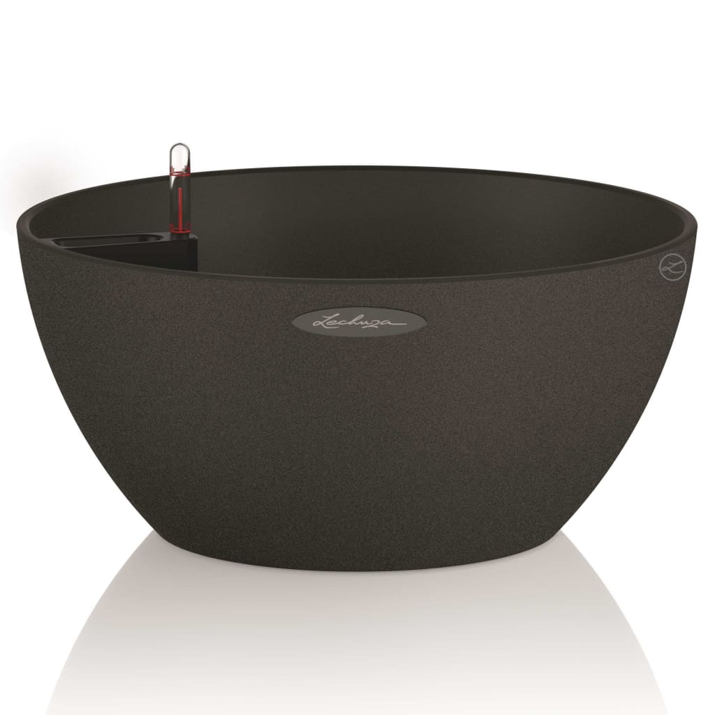 LECHUZA plantekrukke CUBETO Stone 30 ALL-IN-ONE grafitsort 13832 LECHUZA plantekrukke CUBETO Stone 30 ALL-IN-ONE grafitsort 13832