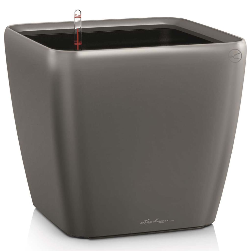 LECHUZA plantekrukke QUADRO LS 43 ALL-IN-ONE sort 16183 LECHUZA plantekrukke QUADRO LS 43 ALL-IN-ONE sort 16183