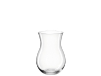 LEONARDO 012960, Krukkeformet vase, Glas, Transparent, Blank, Transparent, Bord