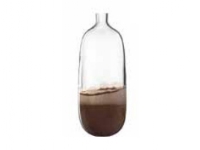 LEONARDO 041671, Flaskeformet vase, Brun, Transparent, Blank, Bord, Indendørs, 500 mm