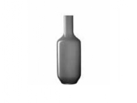 LEONARDO 041745, Flaskeformet vase, Grå, Blank, Indendørs, 390 mm, 140 mm