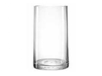 LEONARDO 18621, Cylinderformet vase, Glas, Transparent, Blank, Bord, Indendørs