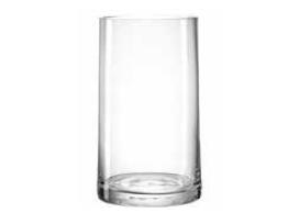 LEONARDO 18621, Cylinderformet vase, Glas, Transparent, Blank, Bord, Indendørs