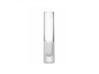 LEONARDO 18633, Cylinderformet vase, Glas, Transparent, Hvid, Blank/mat, Bord, Indendørs