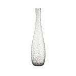 LEONARDO Giardino, Flaskeformet vase, Glas, Grå, 600 mm, 155 mm, 155 mm