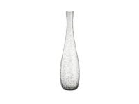 LEONARDO Giardino, Flaskeformet vase, Glas, Grå, 600 mm, 155 mm, 155 mm