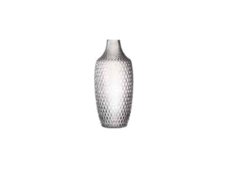 LEONARDO Poesia, Flaskeformet vase, Glas, Grå, Bord, Indendørs, 300 mm