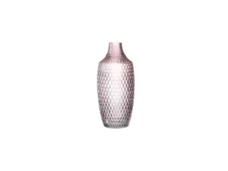 LEONARDO Poesia, Flaskeformet vase, Glas, Lyserød, Bord, Indendørs, 300 mm