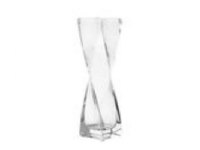 LEONARDO Swirl, Firkantet vase, Glas, Transparent, Transparent, 200 mm, 50 mm