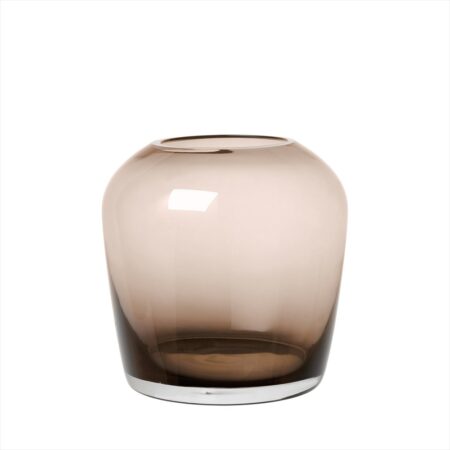 LETA, Vas 15 cm, Large - Coffee
