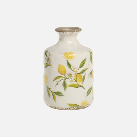 LIMONE Vase m. citroner lille