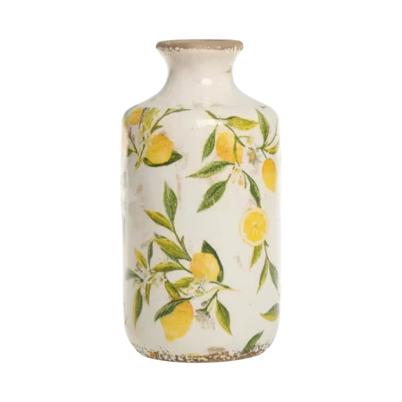 LIMONE Vase m. citroner stor