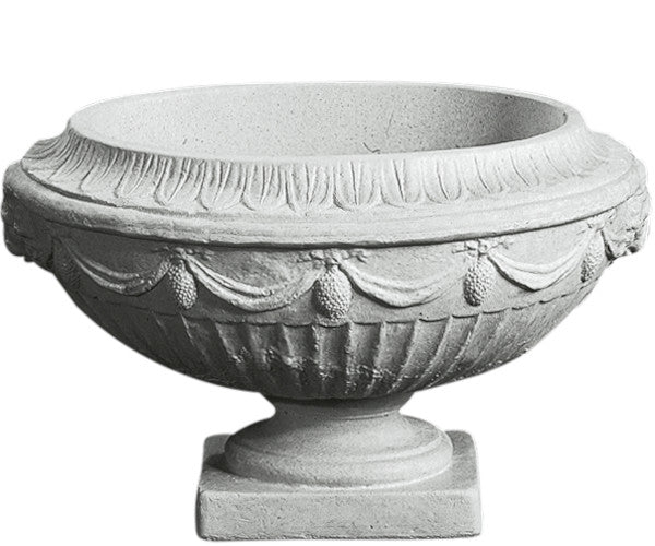 Lahema oval krukke - 40x63 - marmor Lahema oval krukke - 40x63 - marmor
