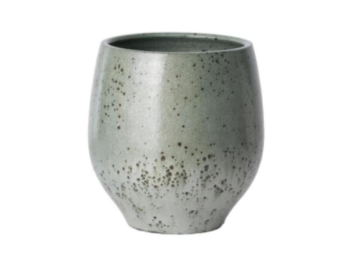 Lauvring, Amora, Urtepotte, Grøn, Keramik, Dia:18 x H:19,5 cm Lauvring, Amora, Urtepotte, Grøn, Keramik, Dia:18 x H:19,5 cm
