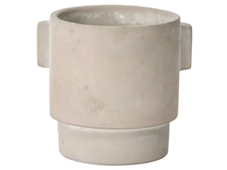 Lauvring, Celal, urtepotte, Grå, Keramik, D:17 x H:15 cm