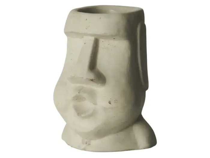 Lauvring, Don, Urtepotte, Grå, Cement, L:16 x B:15 x H:20,5 cm Lauvring, Don, Urtepotte, Grå, Cement, L:16 x B:15 x H:20,5 cm