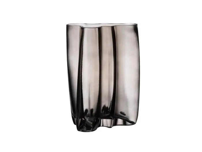 Lauvring, Essi, Vase, Brun, Glas, L:11,5 x B:18 x H:25 cm Lauvring, Essi, Vase, Brun, Glas, L:11,5 x B:18 x H:25 cm