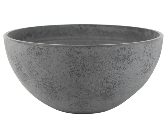 Lauvring, Milan, Outdoor Krukke, Grå, Plastik, D:55 x H:23 cm Lauvring, Milan, Outdoor Krukke, Grå, Plastik, D:55 x H:23 cm