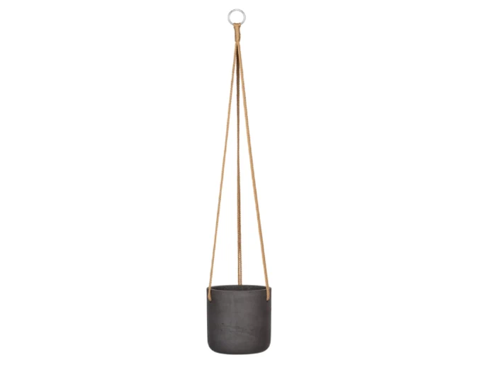Lauvring, Paloma, Urtepotte, Sort, Keramik, Dia:15 x H:14,5 cm Lauvring, Paloma, Urtepotte, Sort, Keramik, Dia:15 x H:14,5 cm