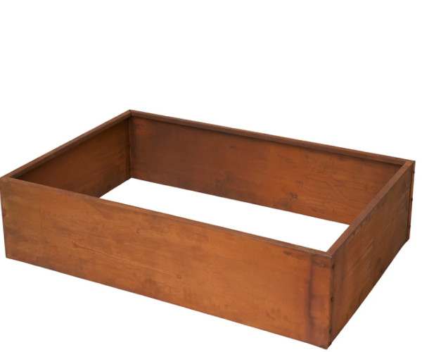 Lauvring Torino plantekasse - 120x80x30 - rust cortenstål Lauvring Torino plantekasse - 120x80x30 - rust cortenstål