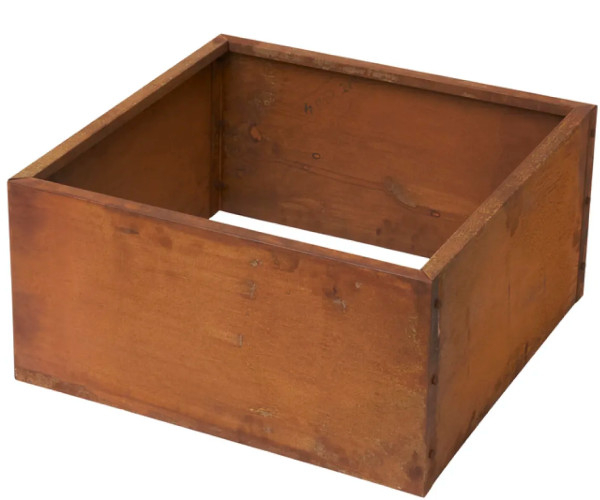 Lauvring Torino plantekasse - 60x60x30 - rust cortenstål Lauvring Torino plantekasse - 60x60x30 - rust cortenstål