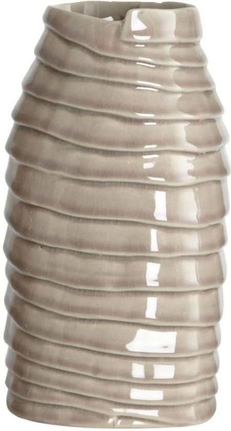 Layers, Vase, grå
