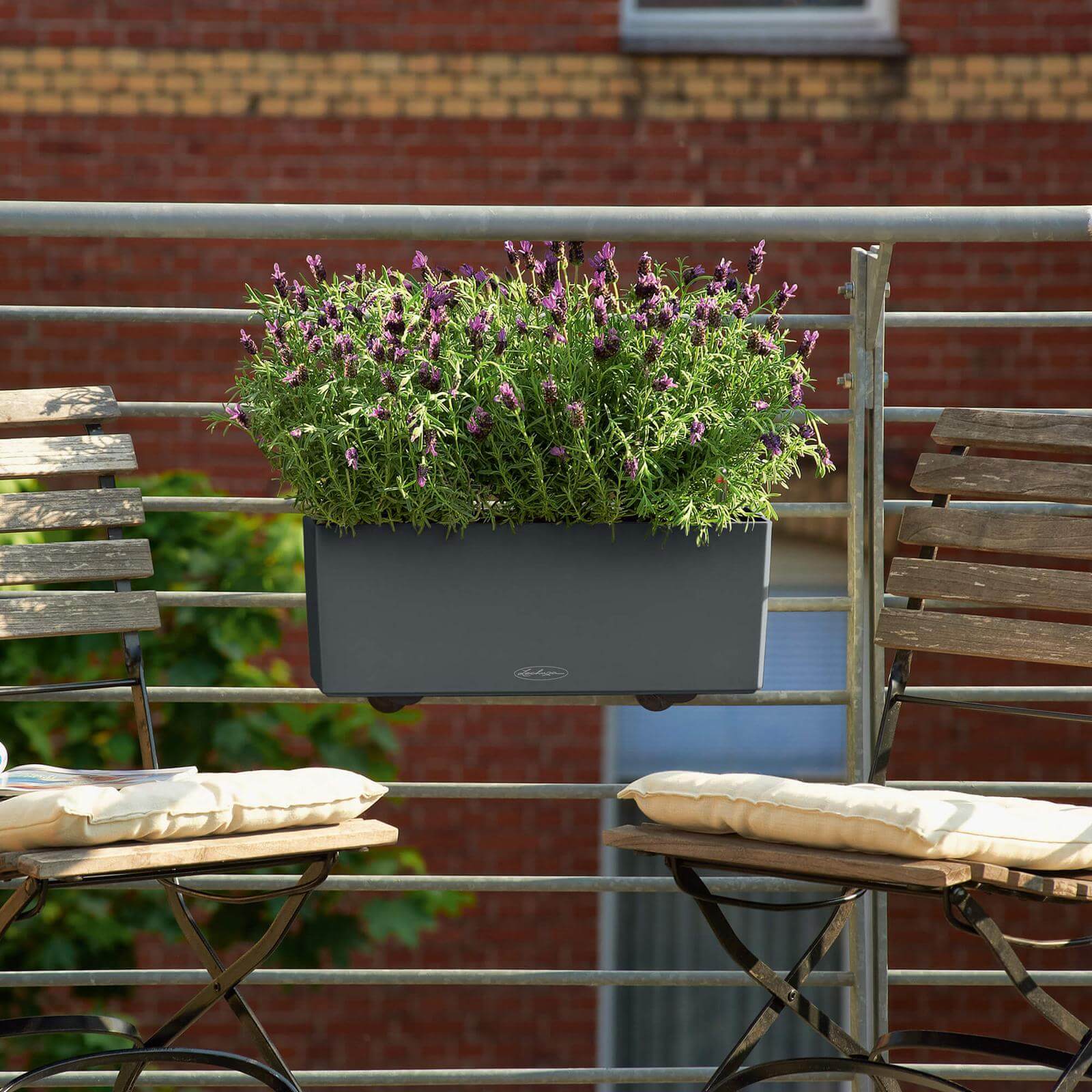 Lechuza – Balconera Color Slate 50 x 19 x H19 cm