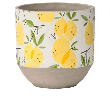 Lemon skjuler Ø21xH21 cm i gul