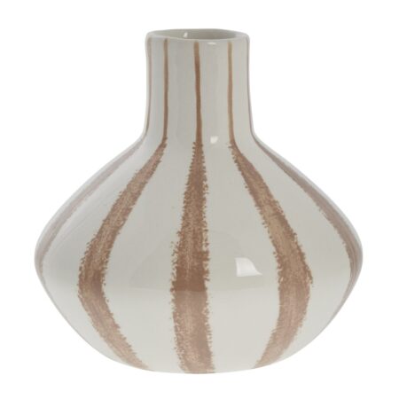 Lene Bjerre Anivia vase 17 cm Gyldenbrun