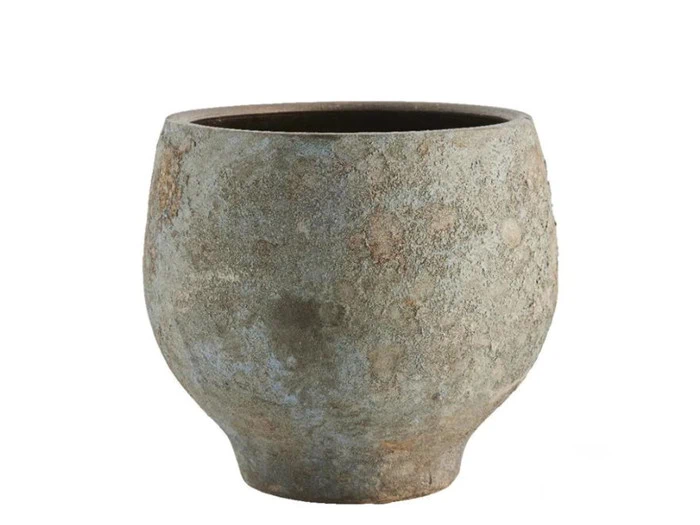 Lene Bjerre, Aurora, Urtepotte, Antik Brun, Keramik, H:13 x Dia:14 cm. Lene Bjerre, Aurora, Urtepotte, Antik Brun, Keramik, H:13 x Dia:14 cm.