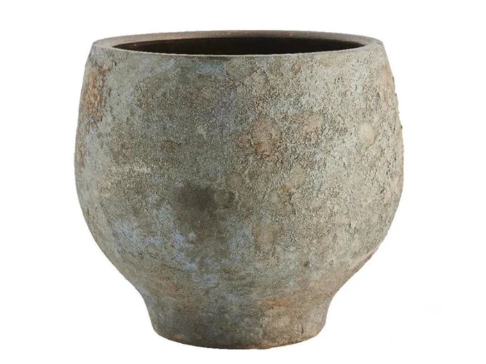 Lene Bjerre, Aurora, Urtepotte, Antik Brun, Keramik, H:15 x Dia:16 cm. Lene Bjerre, Aurora, Urtepotte, Antik Brun, Keramik, H:15 x Dia:16 cm.