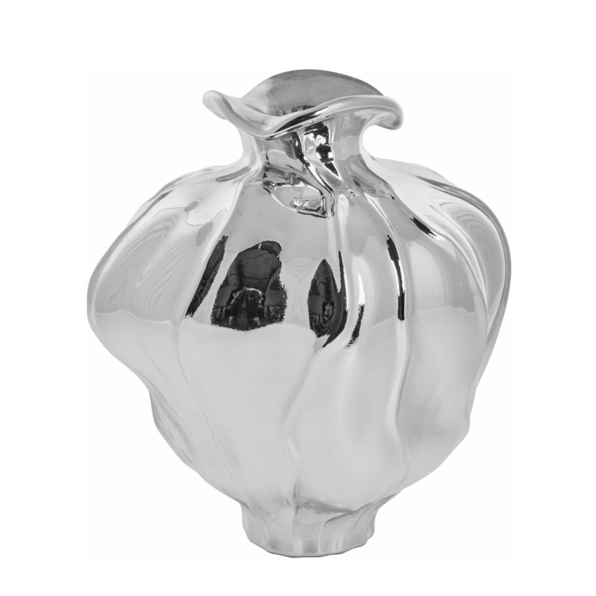 Lene Bjerre Celeste vase - 25x30 - silver Lene Bjerre Celeste vase - 25x30 - silver