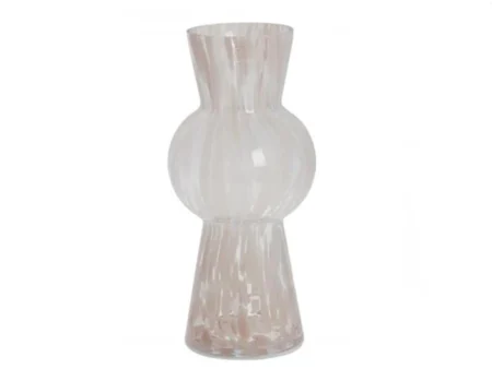 Lene Bjerre, Dorelle, Vase, Rosa, Glas, H:20 x Dia:9.5 cm.